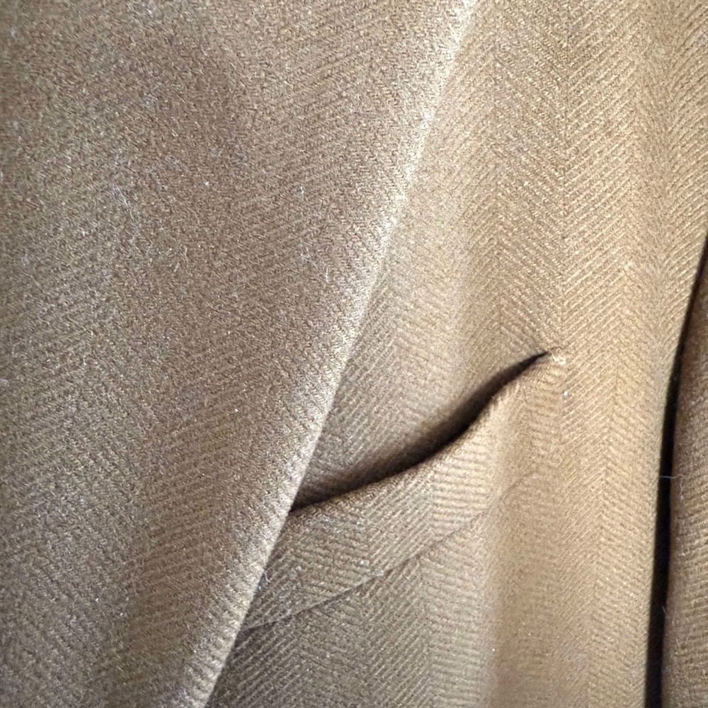 Banana Republic Mario Bellucci Brown Coat - Picture 4 of 5